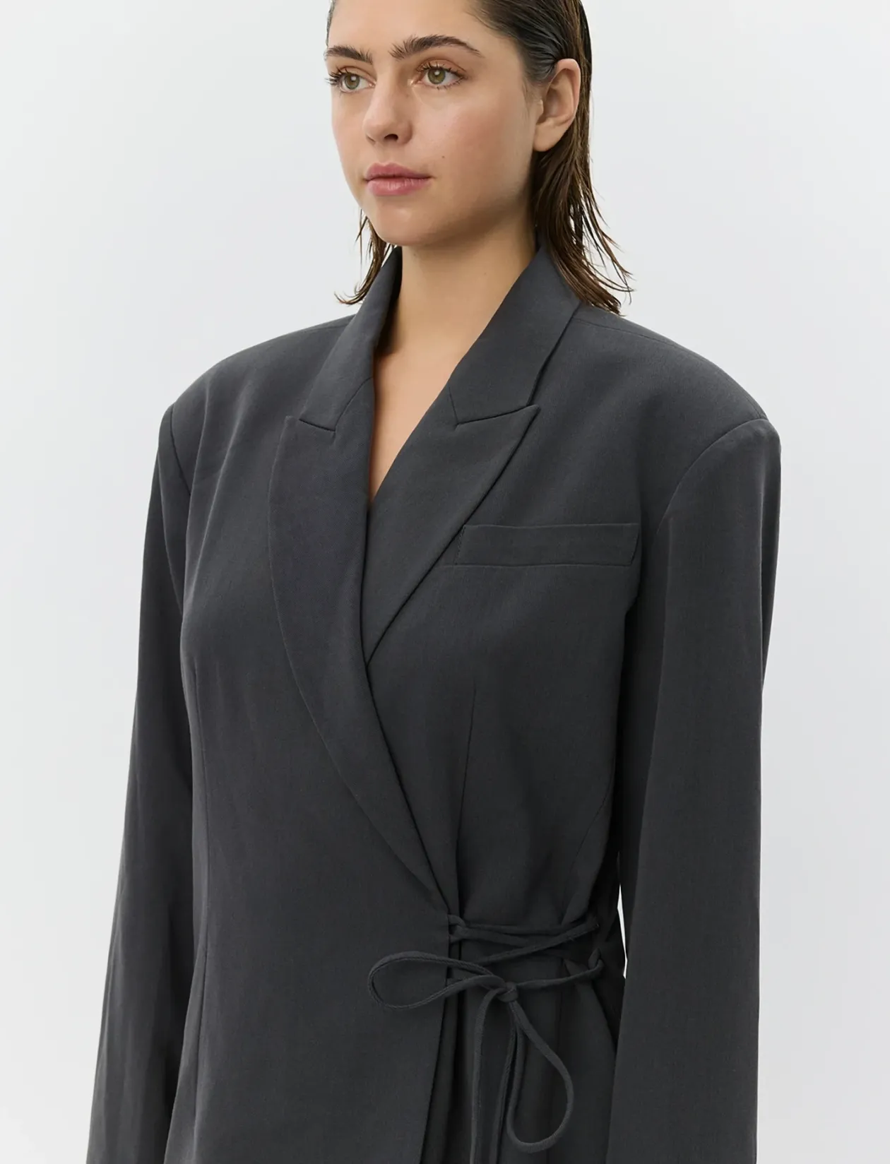 SUSSIESW TIE STRING BLAZER - Blazere med bælte