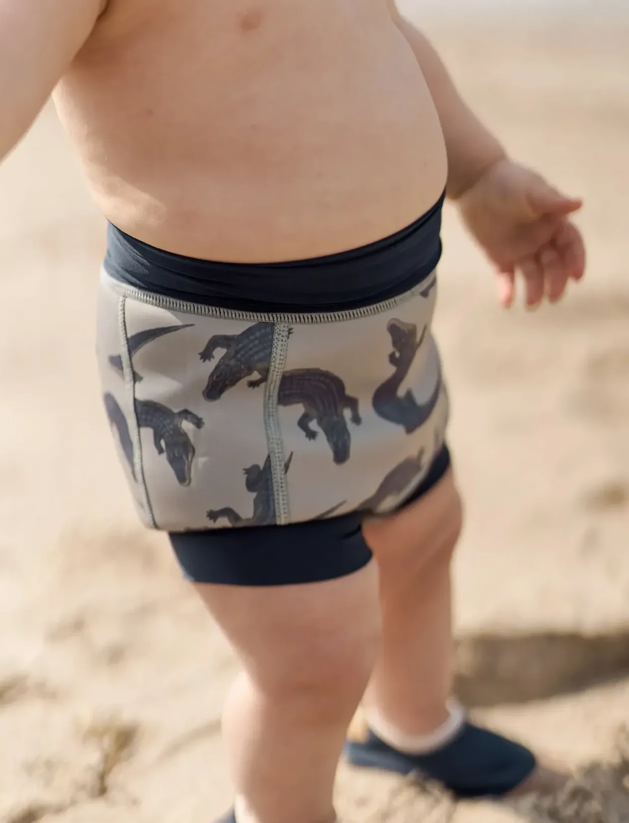 Swim Baby Pant Aop - Blebadebukser
