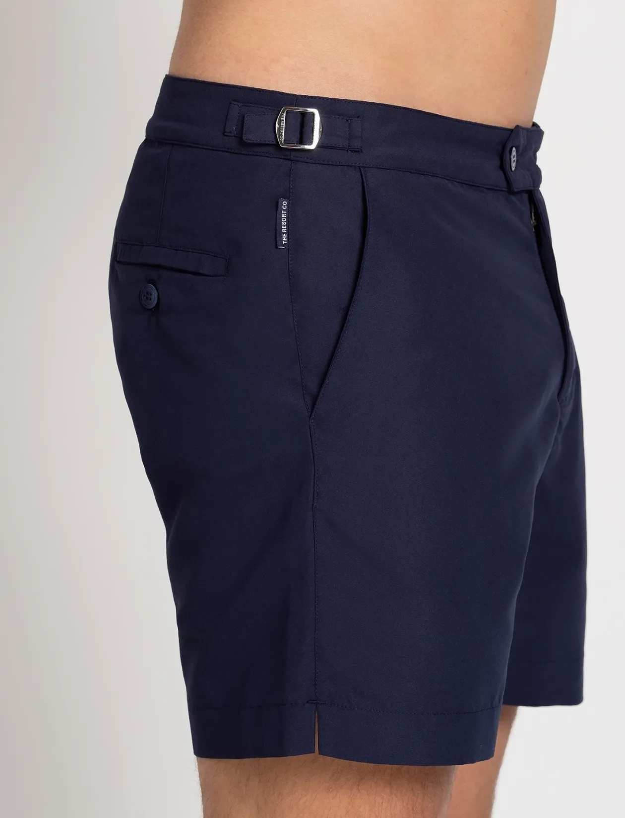 Tailored Swim Shorts Navy - Badebukser