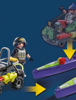 Taktisk enhed Multi-Terrain Quad - Playmobil City Action