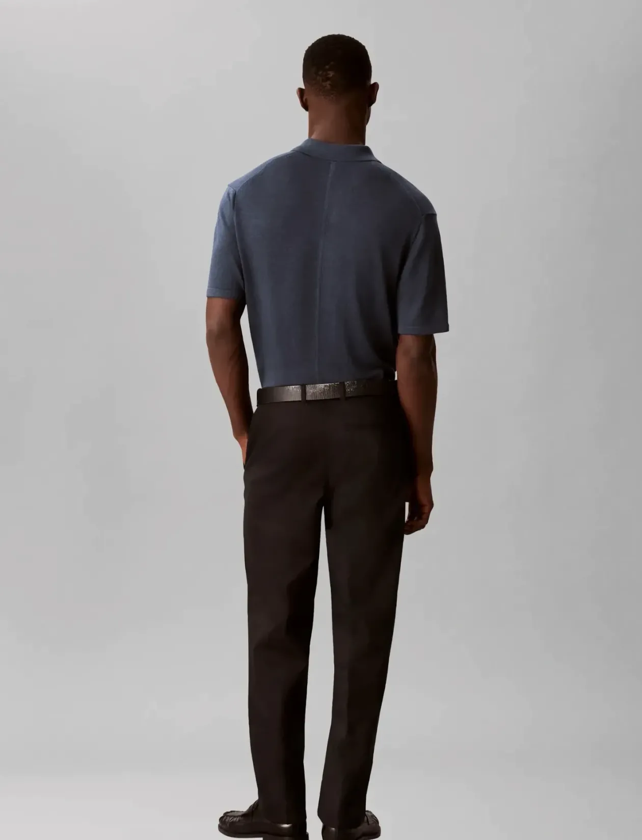 TAPERED LINEN LYOCELL PANT - Hørbukser