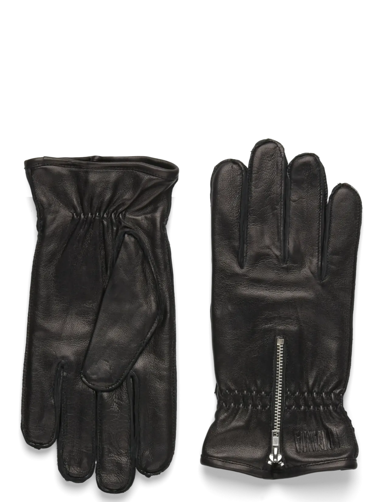 Ted Zip Leather Glove - Fingerhandsker
