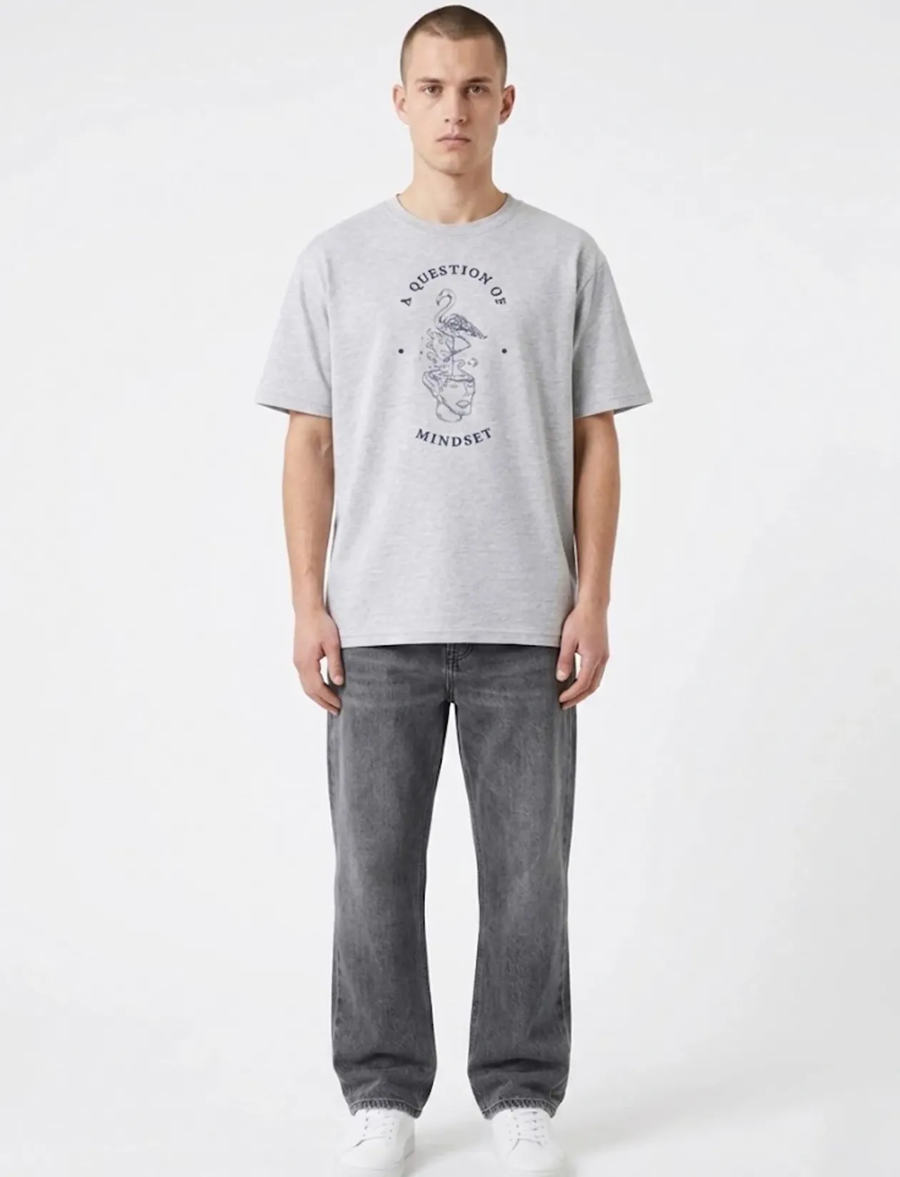 Tee Print Emb - T-Shirts