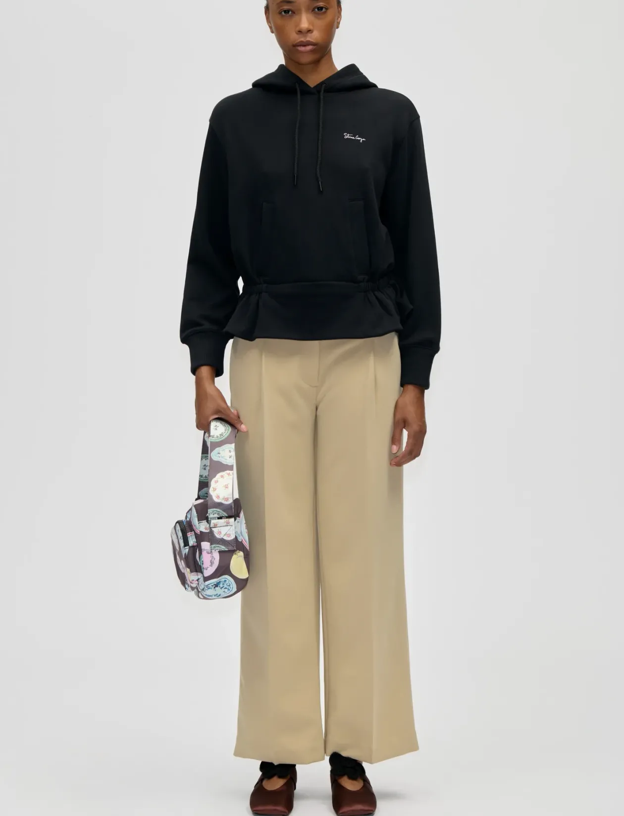 Terry, Cinched Waist Sweatshirt - Hættetrøjer