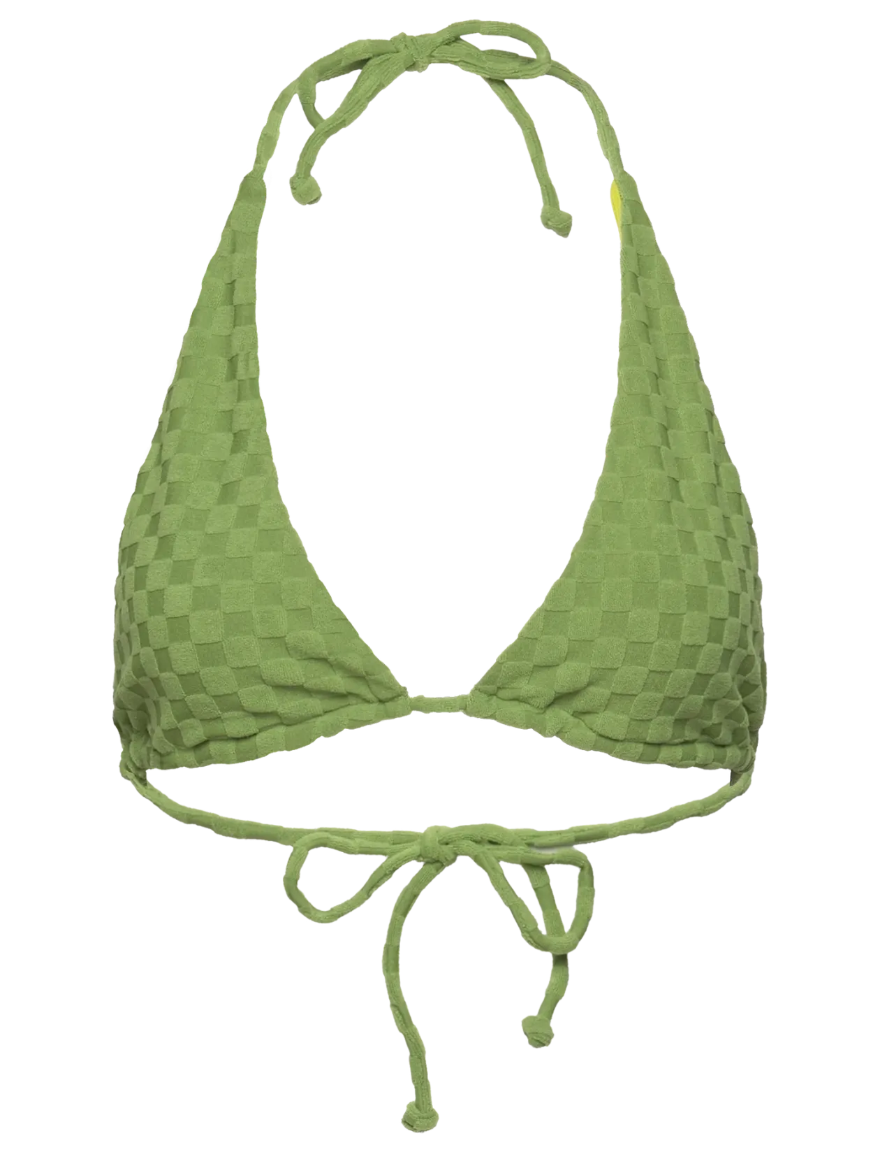 TERRY CONVERTIBLE TRIANGLE TOP - Bikinier
