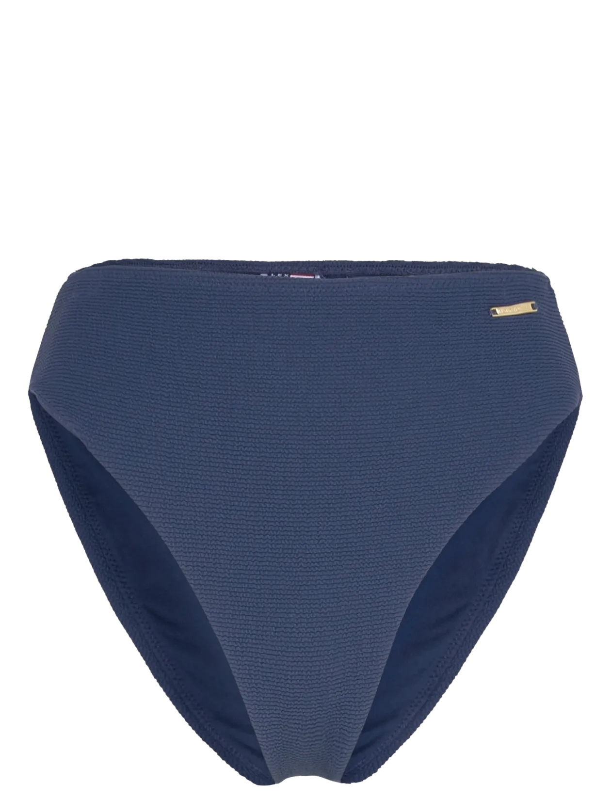 Textured Bikini Bottom - Højtaljede bikinitrusser