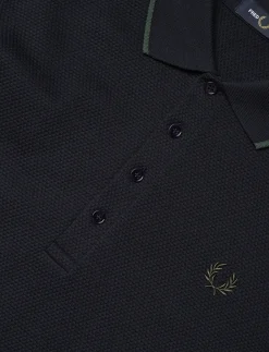 TEXTURED LS POLO - Langærmede