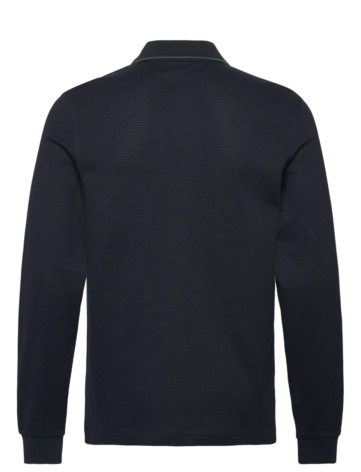 TEXTURED LS POLO - Langærmede