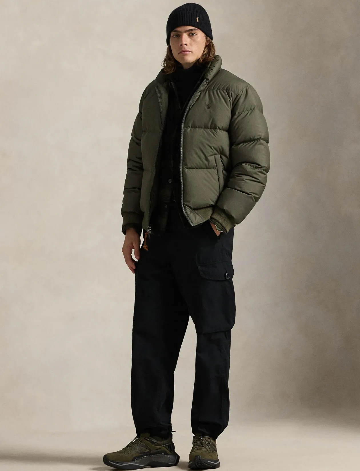 Textured Ripstop Down Jacket - Forede jakker