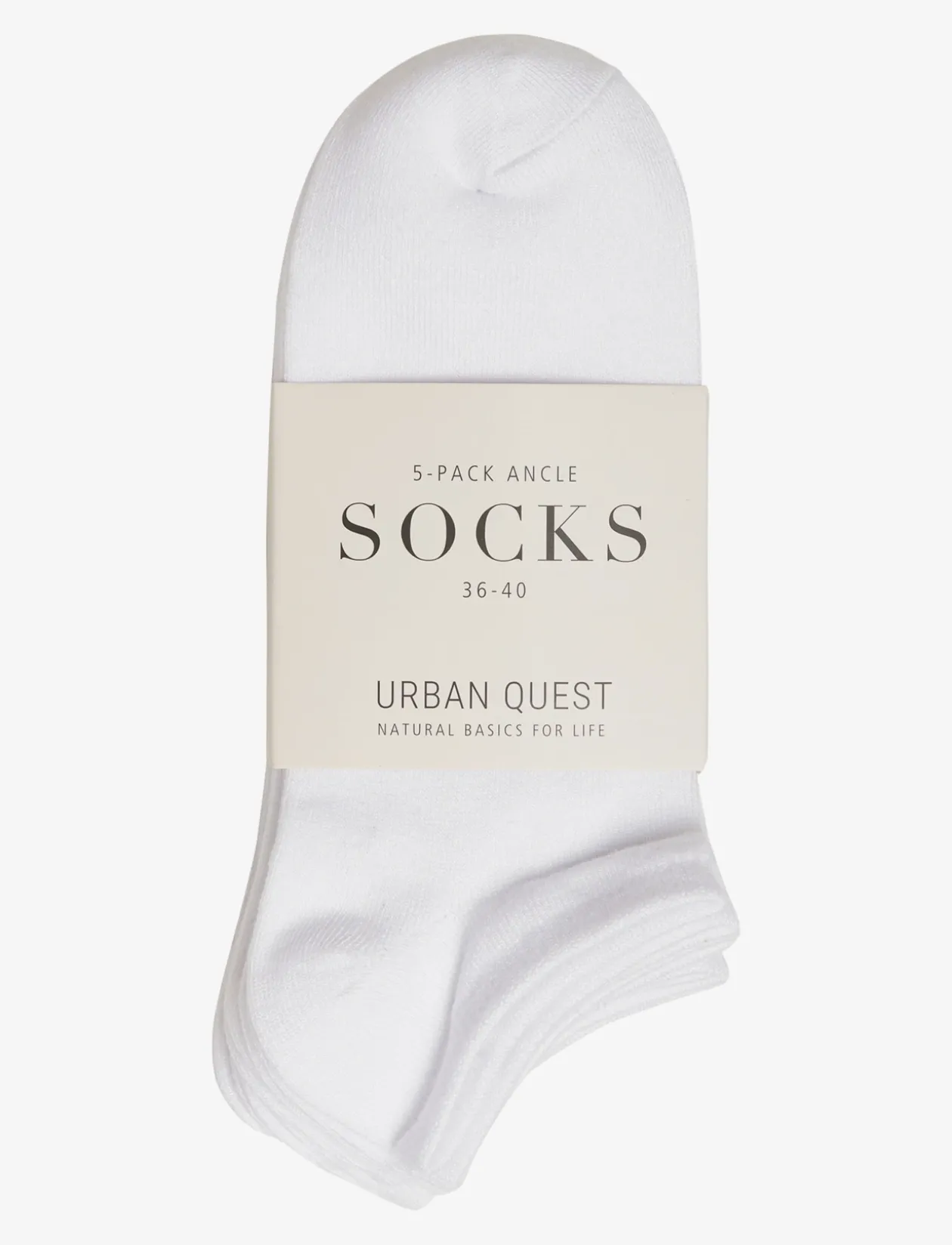 THE BAMBOO WOMEN FOOTIES 5-PACK - Strømper