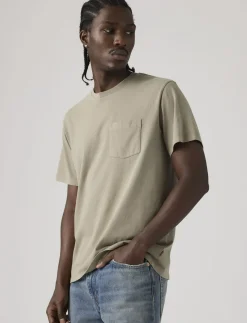 THE POCKET TEE GARMENT DYE VIN - T-Shirts