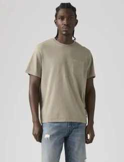 THE POCKET TEE GARMENT DYE VIN - T-Shirts