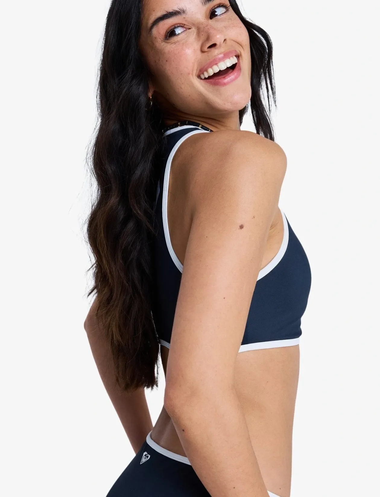THE RETRO ESSENTIALS CROP TOP - Bikinier