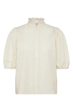 Tiffany short sleeve stripe shirt - Kortærmede skjorter