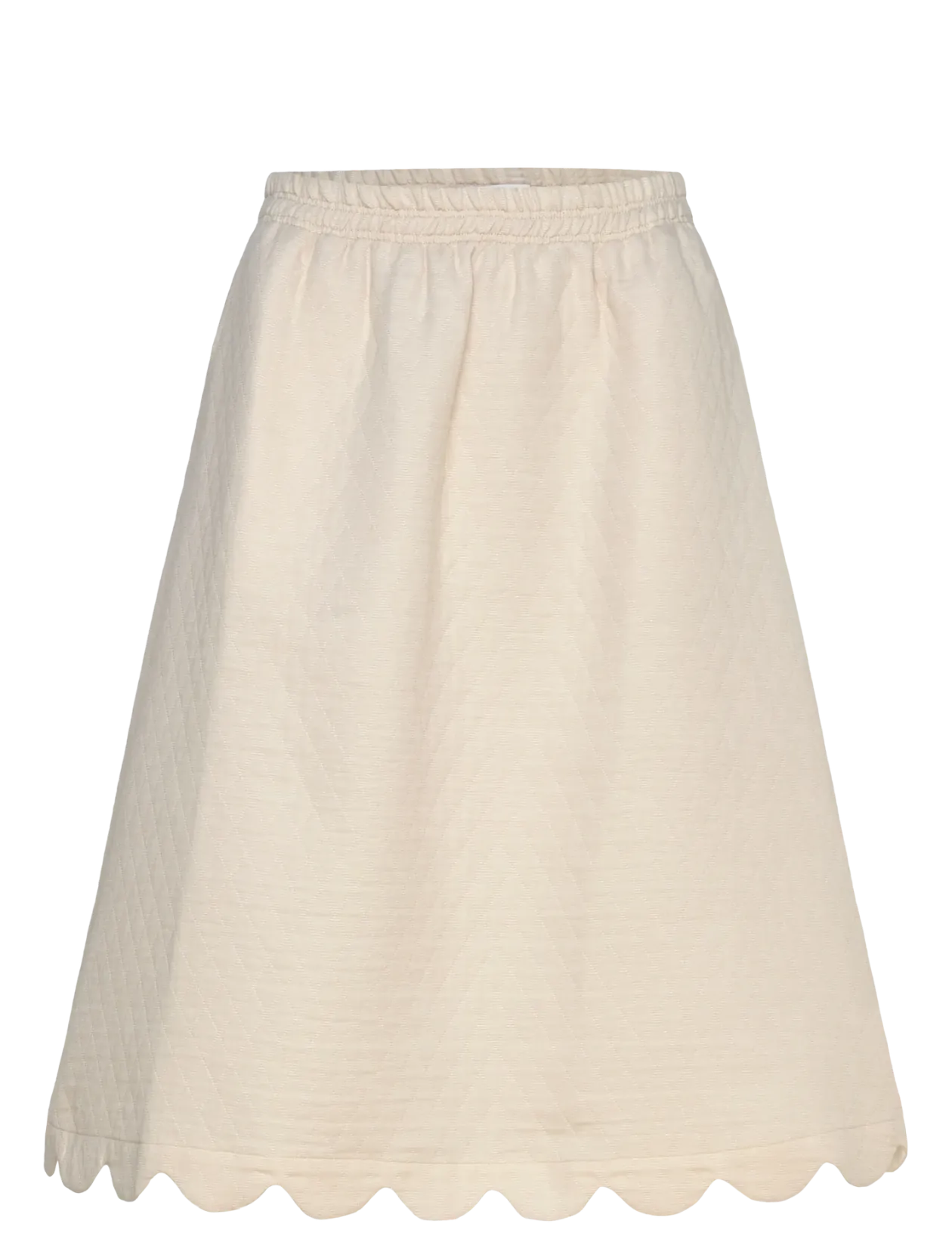 TILLE SKIRT FINE QUILT - Midinederdele