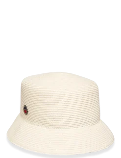 TINA paper straw bucket hat - Stråhatte