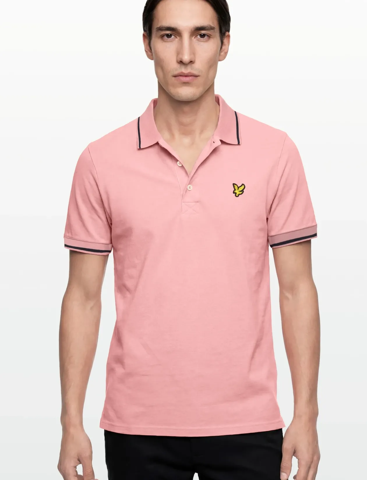 Tipped Polo Shirt - Kortærmede