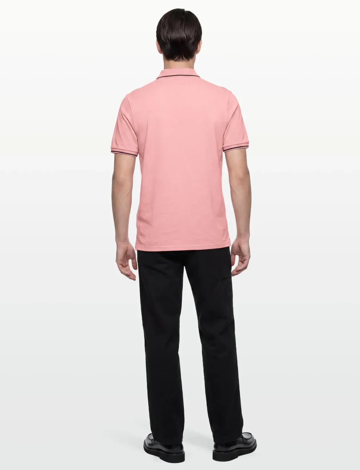 Tipped Polo Shirt - Kortærmede