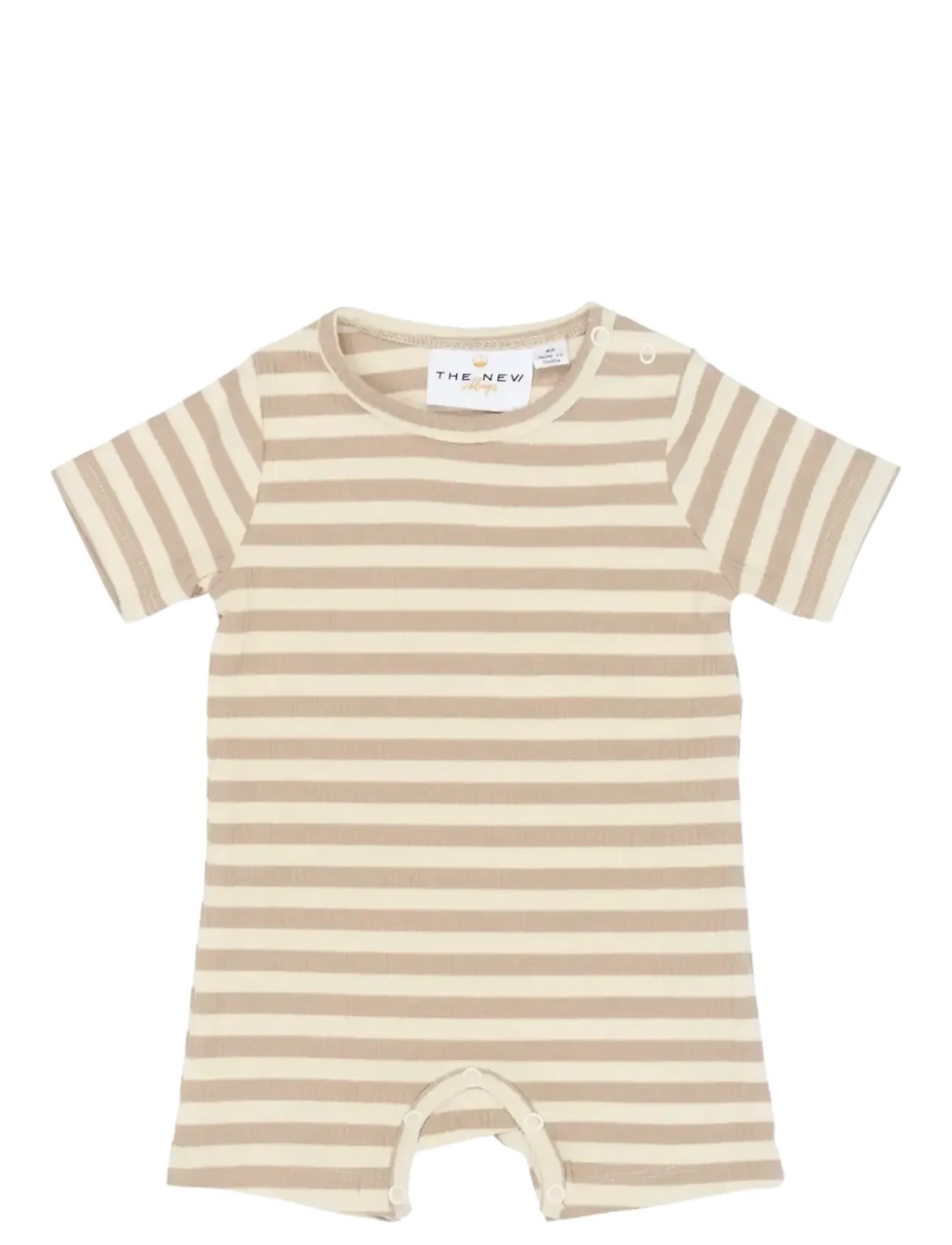 TNSBFro S_S Rib Jumpsuit - Kortærmede