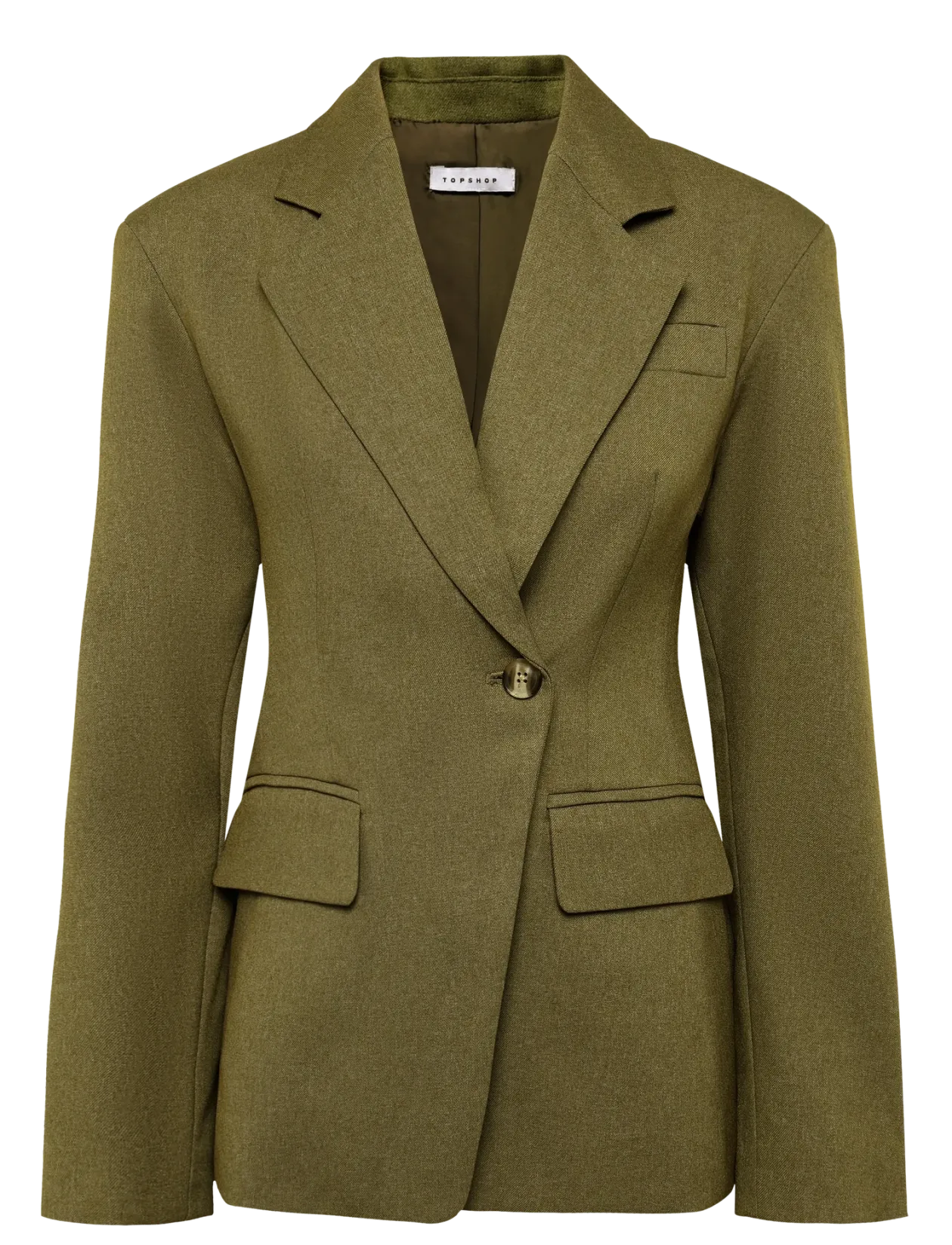 TSSOPHIA PADDED SHOULDER BLAZER - Enkeltradede blazere