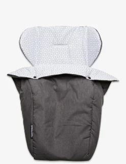 Twistshake Tour Seat Liner + Foot Muff Grey - Barnevogn-og klapvognstilbehør