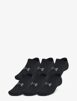 UA Essential No Show 6pk - Strømper