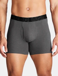 UA PERFORMANCE COTTON - SOLID 6" 3pk - Boxershorts
