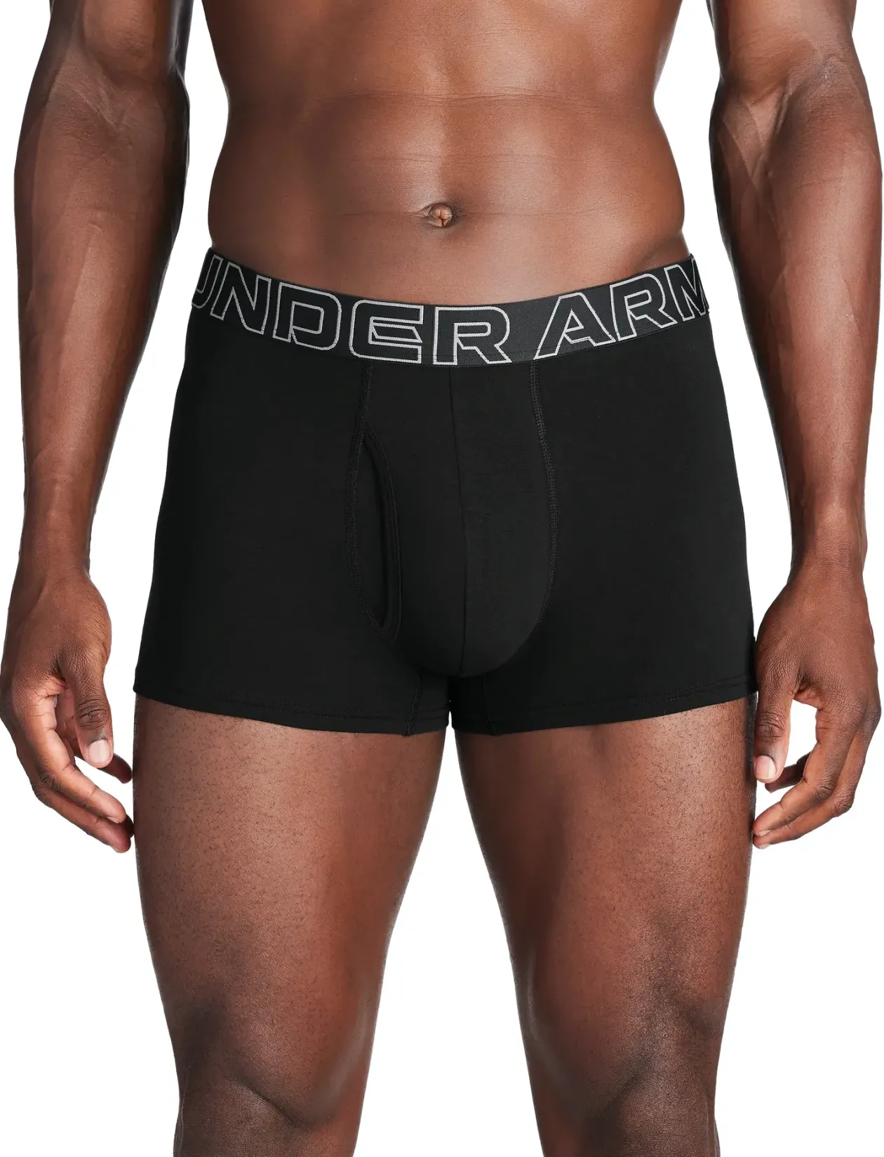 UA PERFORMANCE COTTON - SOLID 3" 3pk - Boxershorts