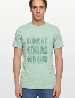 ULRICSI SHADOWSTRIPE W.PRINT - T-Shirts