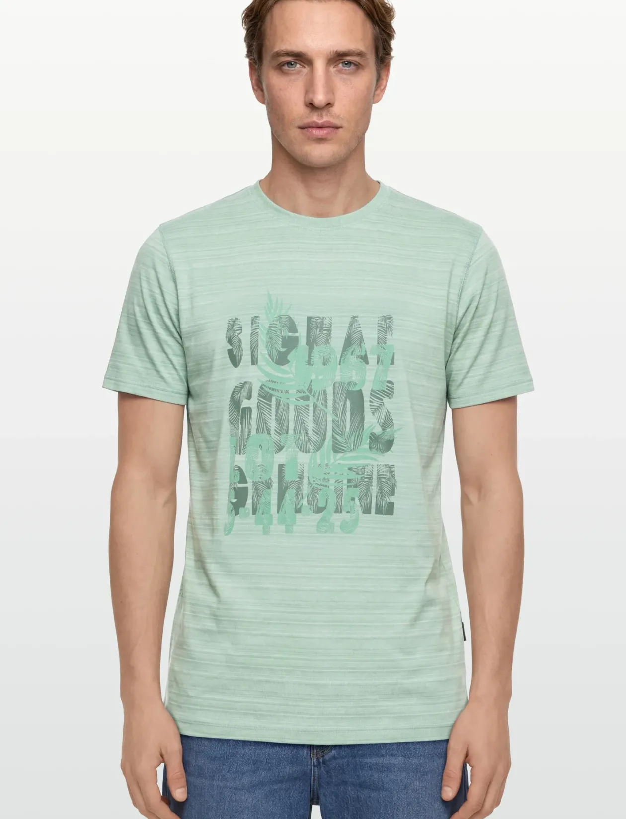 ULRICSI SHADOWSTRIPE W.PRINT - T-Shirts