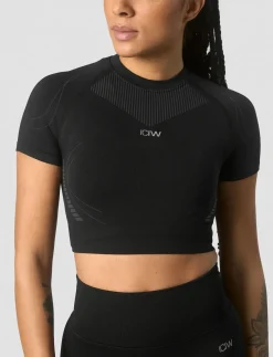 Ultra Seamless Cropped T-shirt Wmn - Crop tops