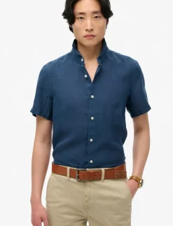 VACATION LINEN S/S SHIRT - Kortærmede