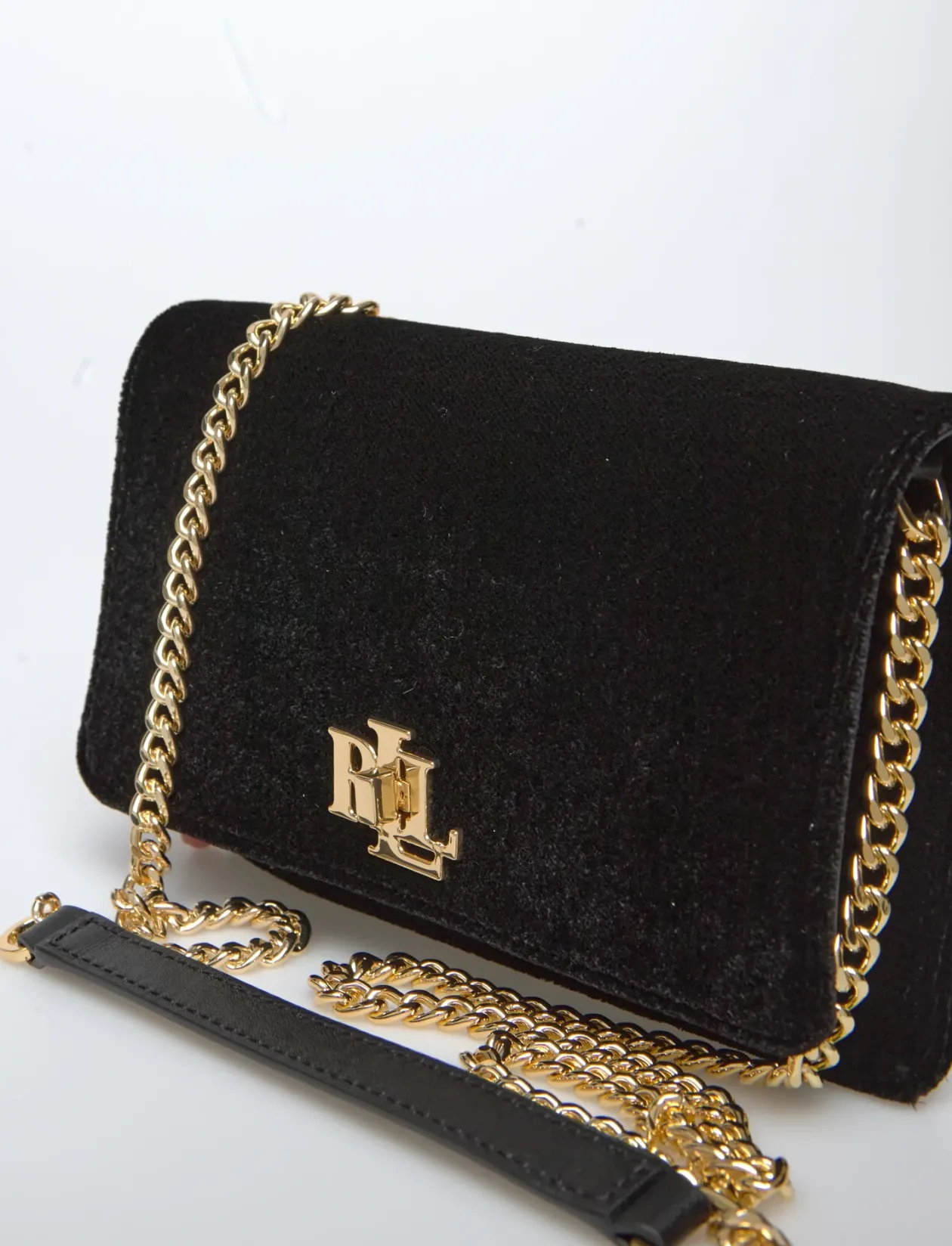 Velvet Crossbody Turn-Lock Tech Case - Top handle tasker