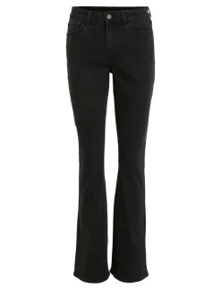 VIBETTY RW FLARED JEANS BLK OSC221-NOOS - Flared jeans