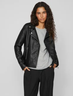 VICARA COATED JACKET - NOOS - Læderjakker