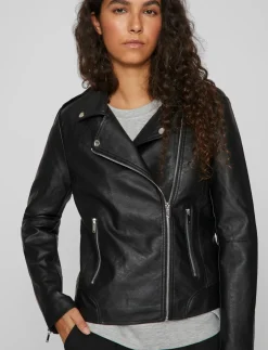 VICARA COATED JACKET - NOOS - Læderjakker