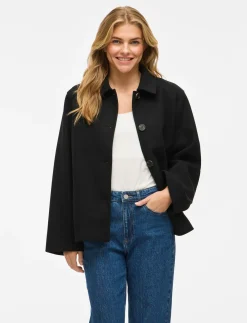 VICLAUDIA L/S JACKET- NOOS - Uldjakker