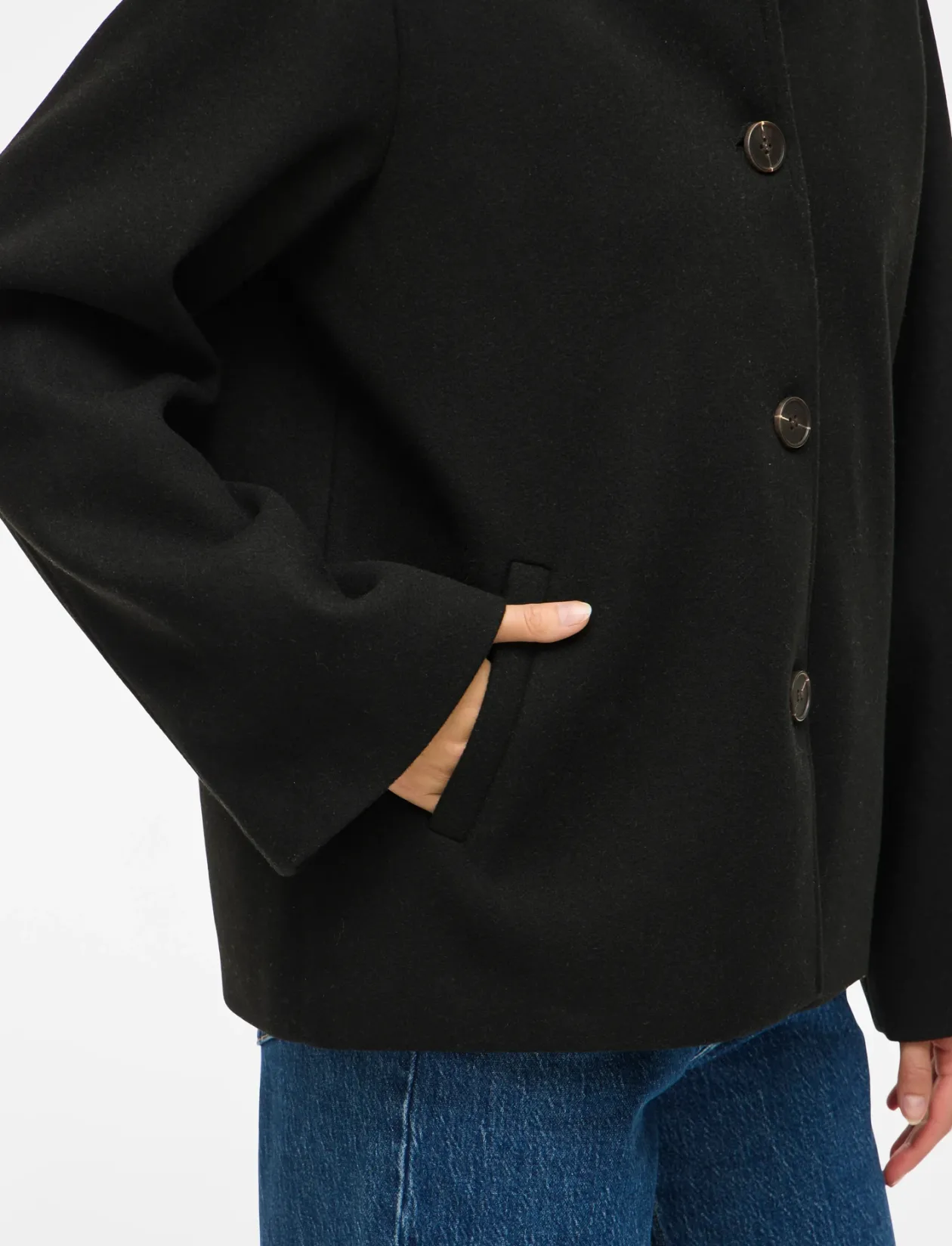 VICLAUDIA L/S JACKET- NOOS - Uldjakker