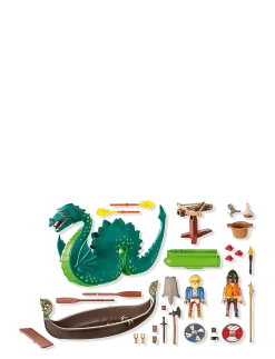 Vikings with Sea Monster - Playmobil Figures