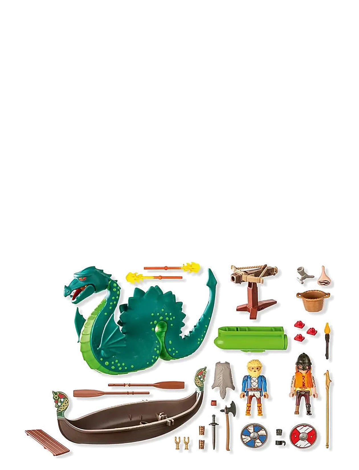 Vikings with Sea Monster - Playmobil Figures
