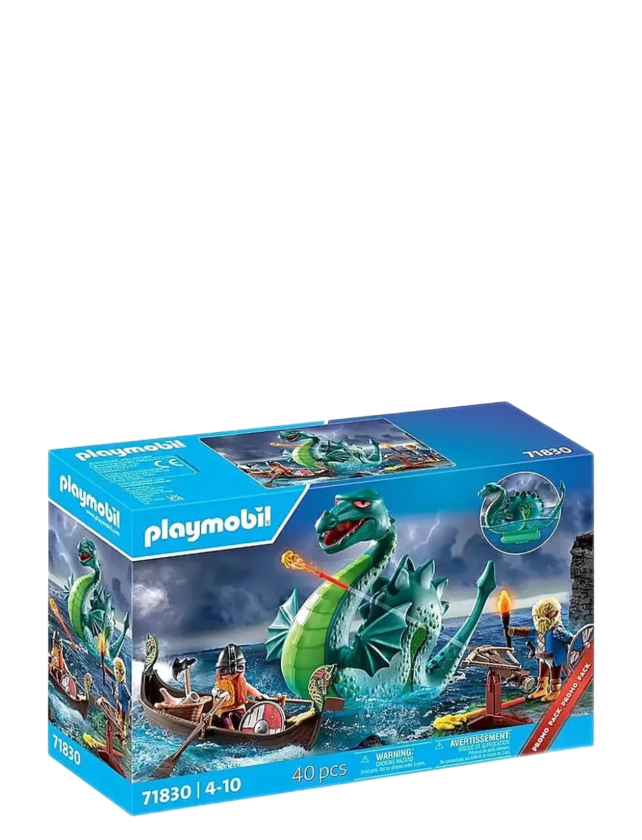 Vikings with Sea Monster - Playmobil Figures