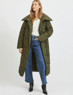 VILOUISA PADDED COAT/PB - Dynefrakke