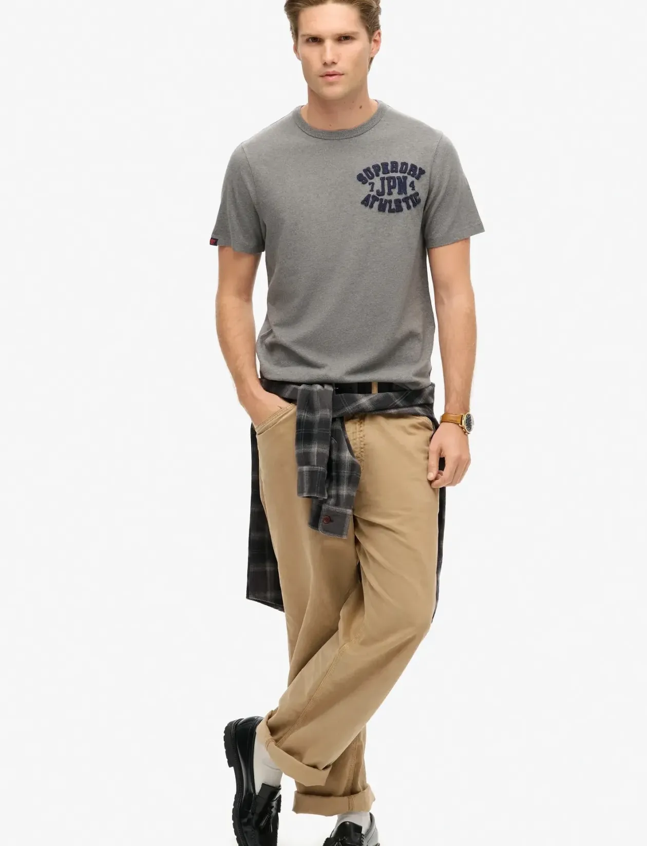 VINTAGE ATHLETIC CHEST S/S TEE - T-Shirts