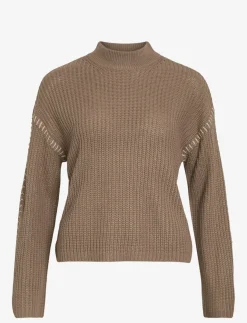 VISIGGA L/S STITCH KNIT PULLOVER/KA - Strik