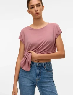 VMAVA PLAIN SS TOP JRS NOOS - T-shirts
