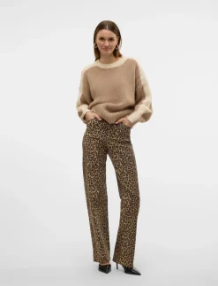 VMCORDELIA LS O-NECK PULLOVER GA - Strik