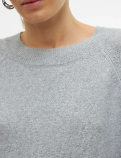 VMDOFFY LS O-NECK BLOUSE GA NOOS - Trøjer