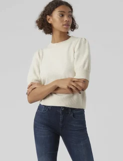 VMDOFFY 2/4 O-NECK PULLOVER GA NOOS - Strik