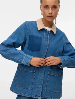 VMENYA LS WORKWEAR JACKET - Denimjakker