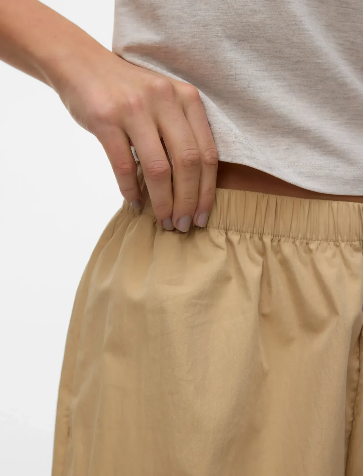 VMJOSE MW BALLOON PANTS - Bukser med brede ben